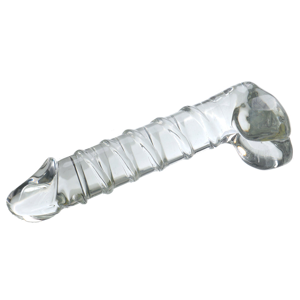 15 CM Mini Klar Glatt Glasdildo