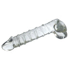 15 CM Mini Klar Glatt Glasdildo