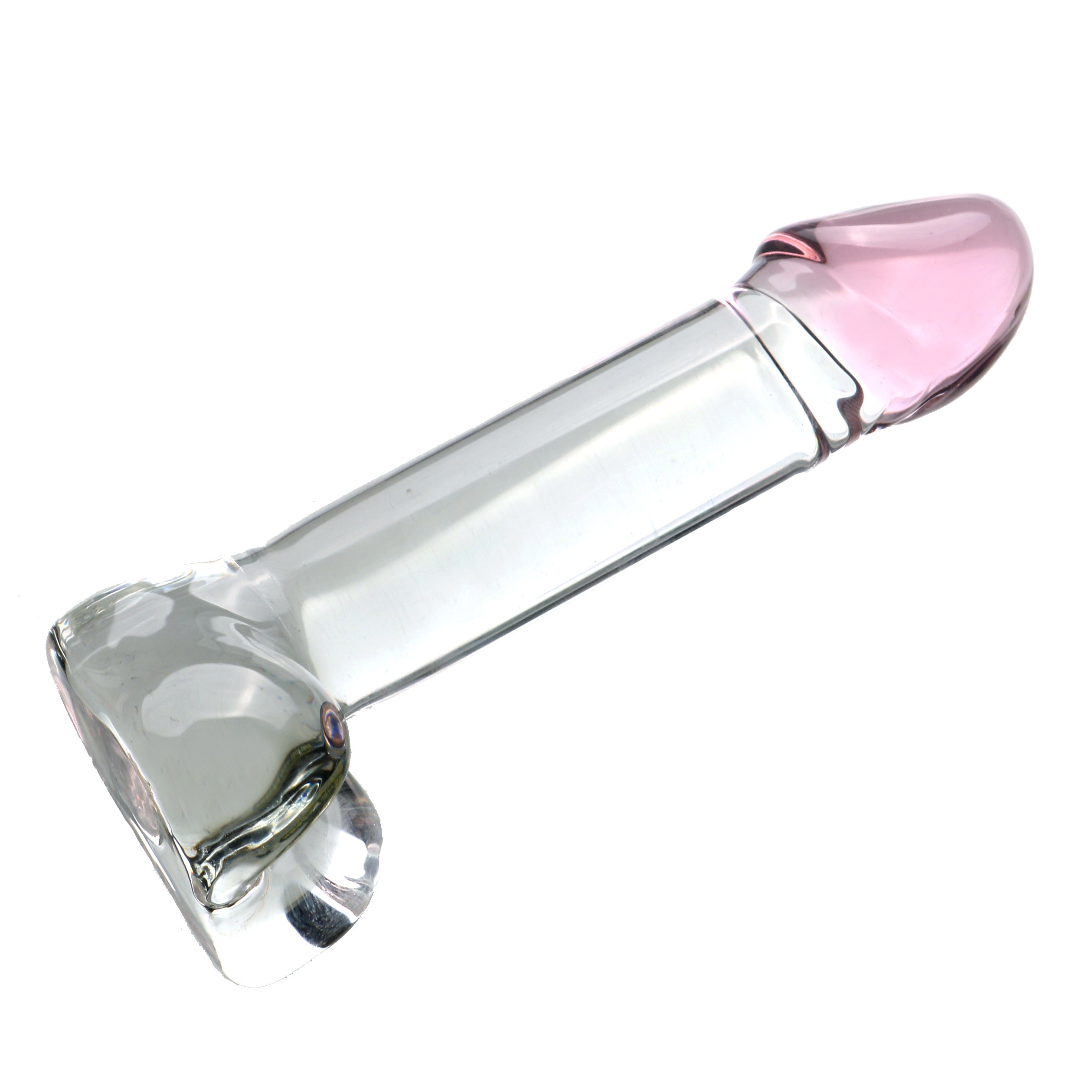 15 CM Mini Klar Glatt Glasdildo