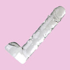 15 CM Mini Klar Glatt Glasdildo