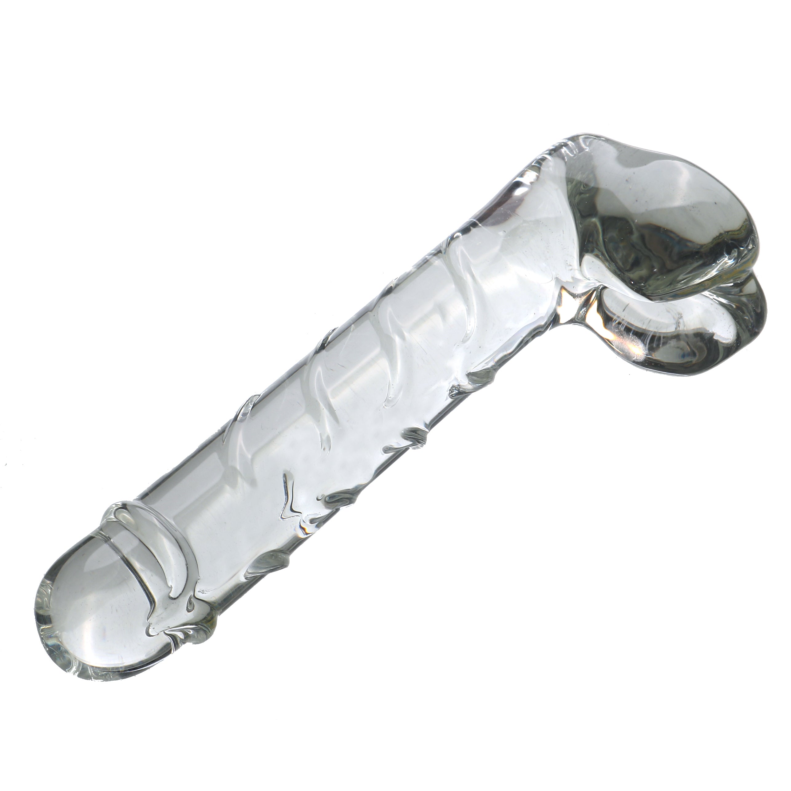 15 CM Mini Klar Glatt Glasdildo