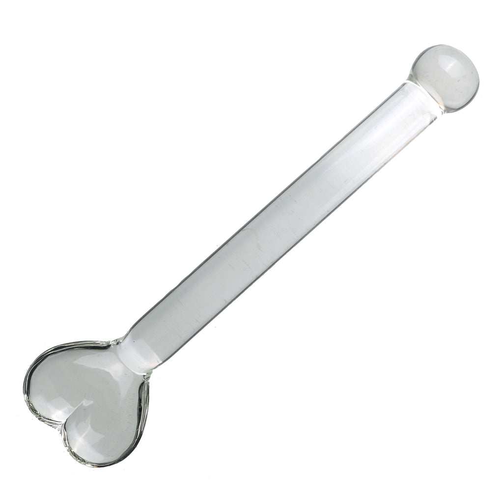 20 CM Niedlich Klar Masturbator Glass Dildo