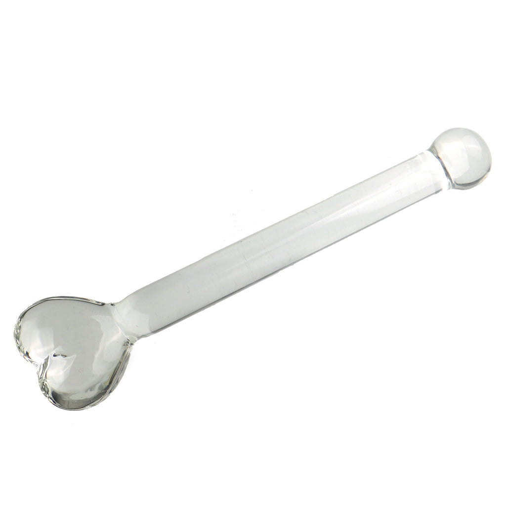 20 CM Niedlich Klar Masturbator Glass Dildo