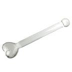 20 CM Niedlich Klar Masturbator Glass Dildo