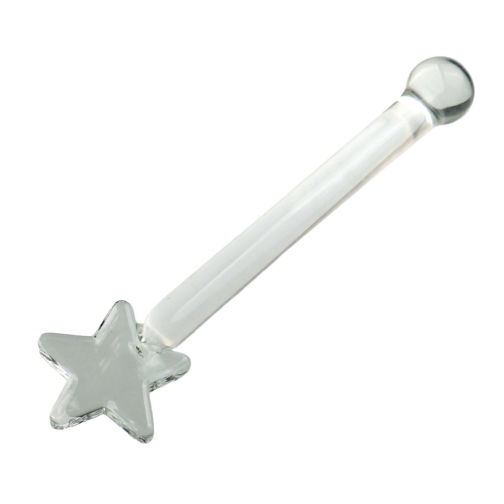 20 CM Niedlich Klar Masturbator Glass Dildo