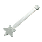 20 CM Niedlich Klar Masturbator Glass Dildo