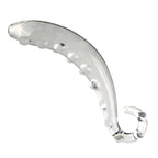 Klar Hippocampus-Wulst Gspott Glasdildo