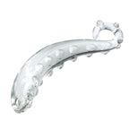 Klar Hippocampus-Wulst Gspott Glasdildo