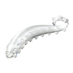 Klar Hippocampus-Wulst Gspott Glasdildo