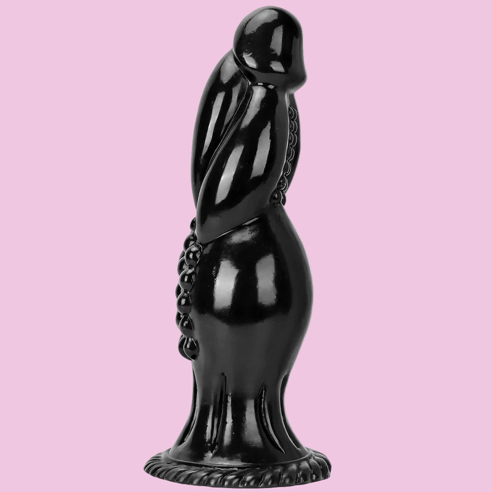 35 CM Noppen Monster Big Black Dragon Dildo