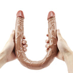55 CM Lesbian Extra Long Realistic Double Dildo