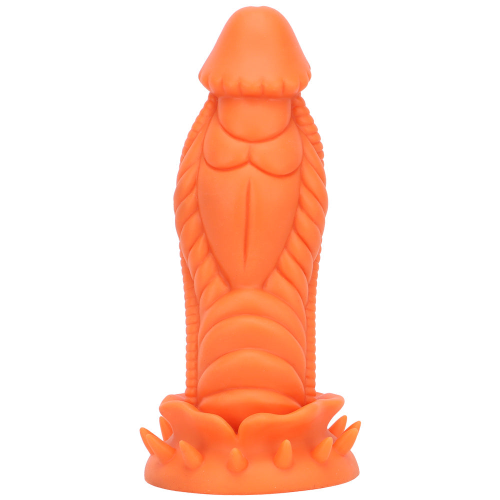 Orange Sextoy Stacheliger Dick Dragon Dildo