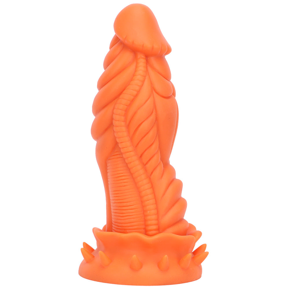 Orange Sextoy Stacheliger Dick Dragon Dildo