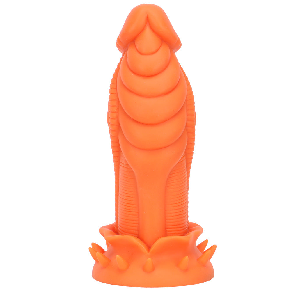 Orange Sextoy Stacheliger Dick Dragon Dildo