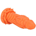 Orange Sextoy Stacheliger Dick Dragon Dildo