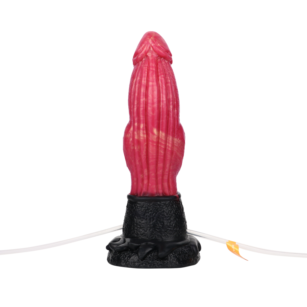 25 CM Rot Squirting Aufblasbarer Dragon Dildo