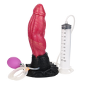 25 CM Rot Squirting Aufblasbarer Dragon Dildo