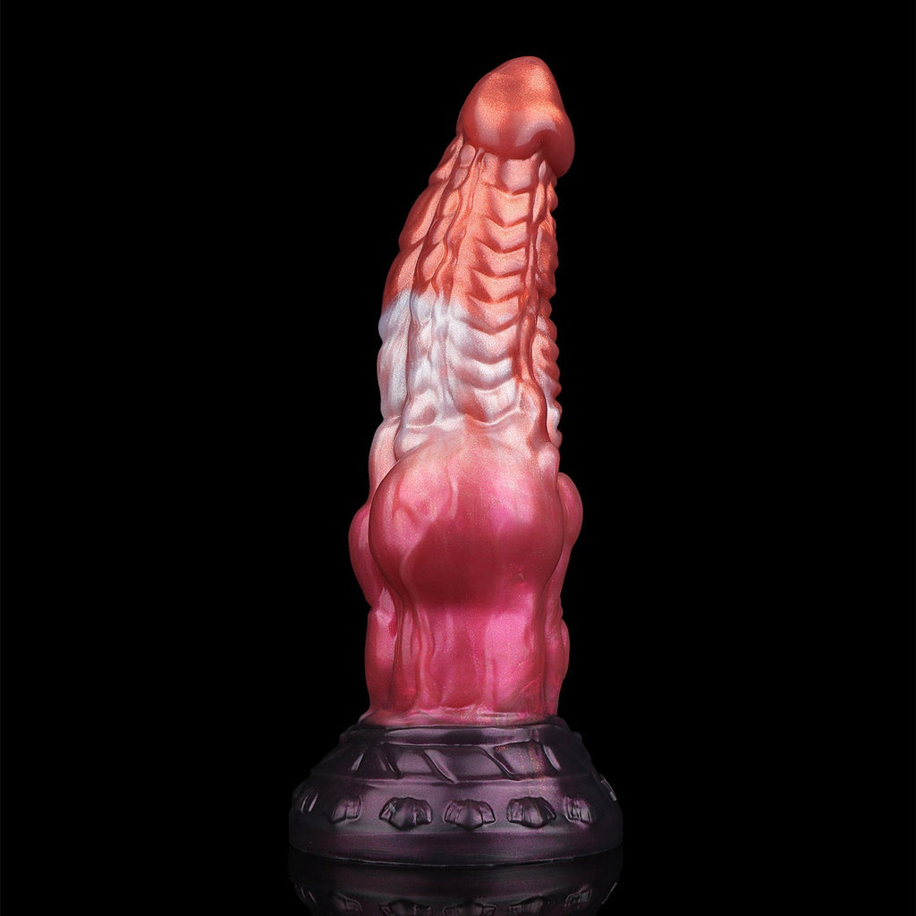 25 CM Texturiert Knotted Monster Dragon Dildo