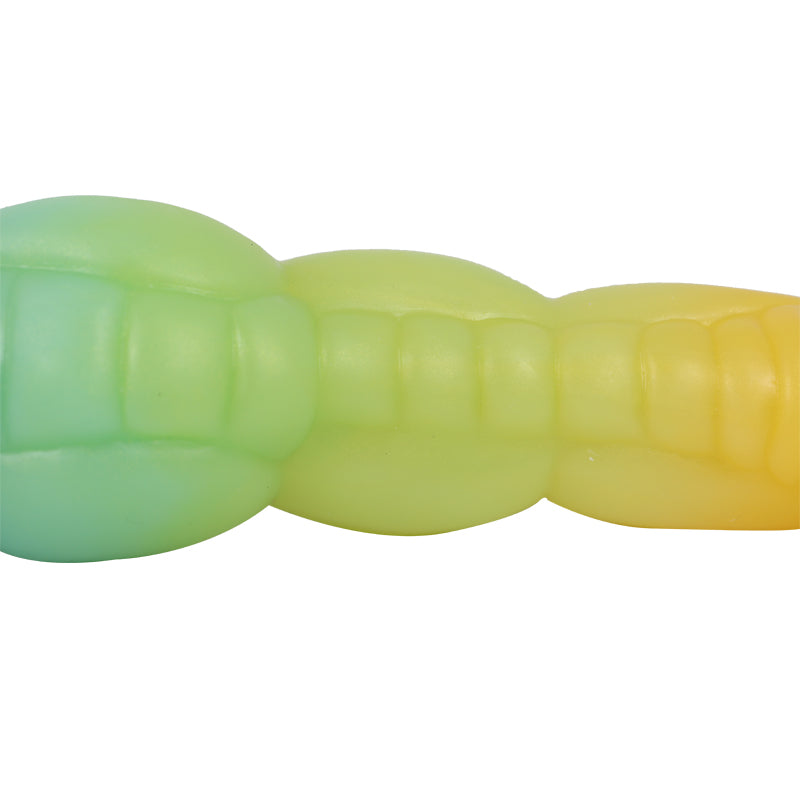 40 CM Rainbow Fantasy Lesbian Dragon Doppeldildo