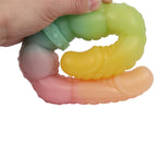 40 CM Rainbow Fantasy Lesbian Dragon Doppeldildo