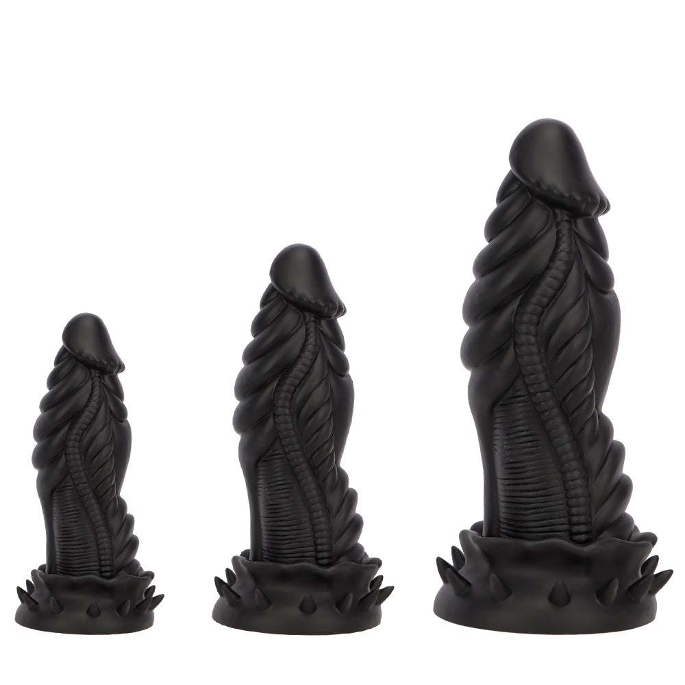 Orange Sextoy Stacheliger Dick Dragon Dildo