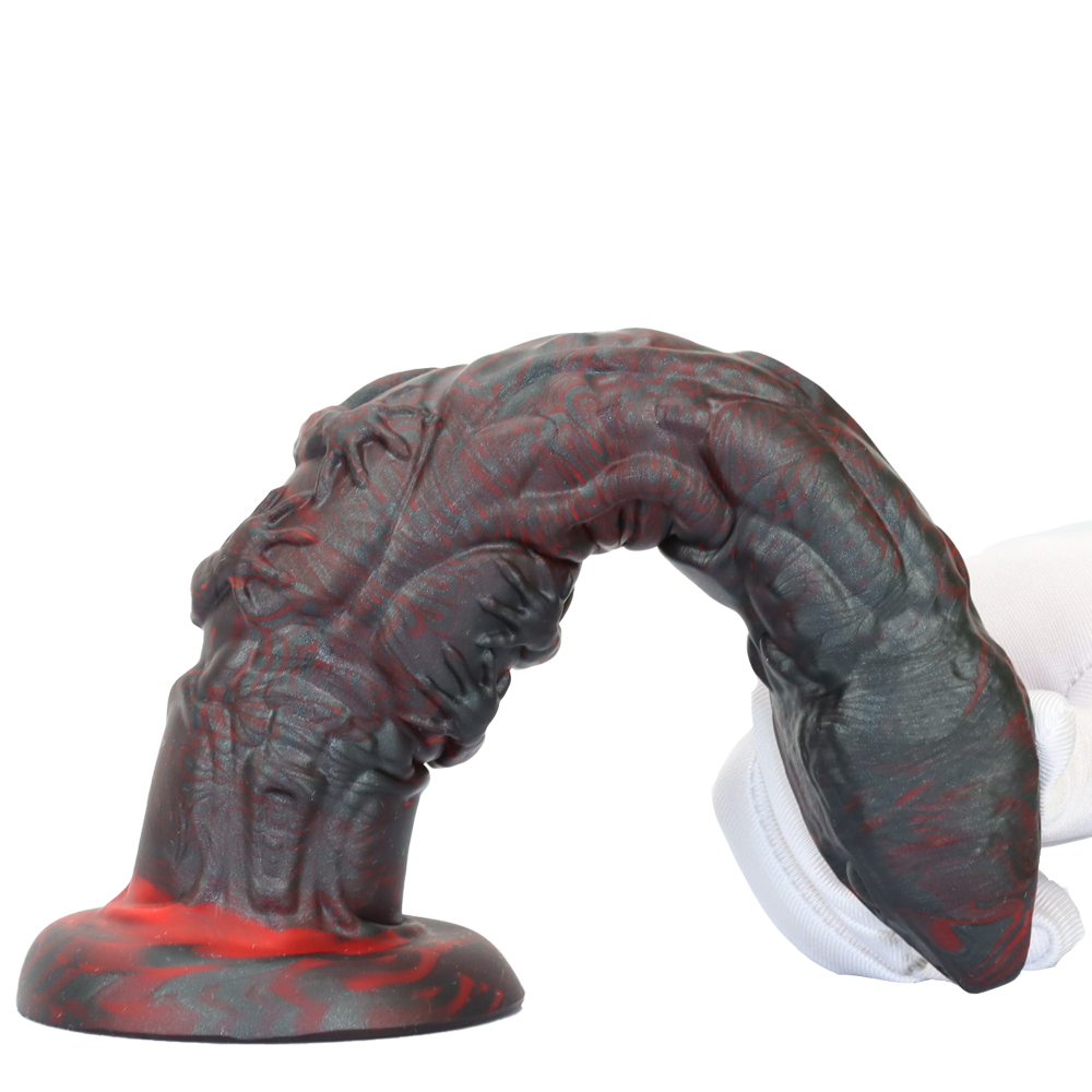 21,8 CM Schwarz Mutante Schlange Monster Dildo