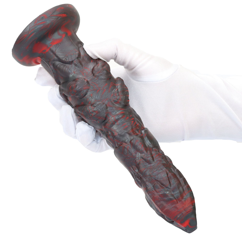 21,8 CM Schwarz Mutante Schlange Monster Dildo