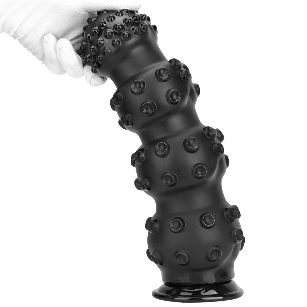 Black Beads Monster Knot Tentakel Dildo