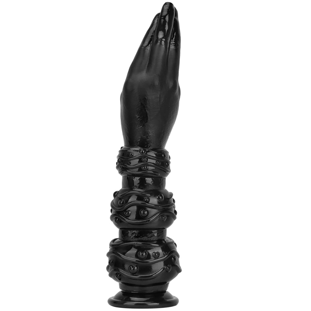 Long Black Fantasy Fist Sextoys dildo