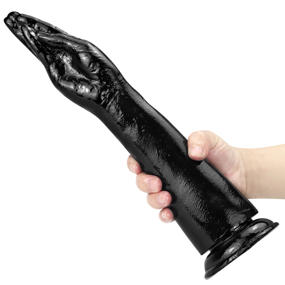 35 CM Schwarz Big Fist Sextoys Realistic Dildo