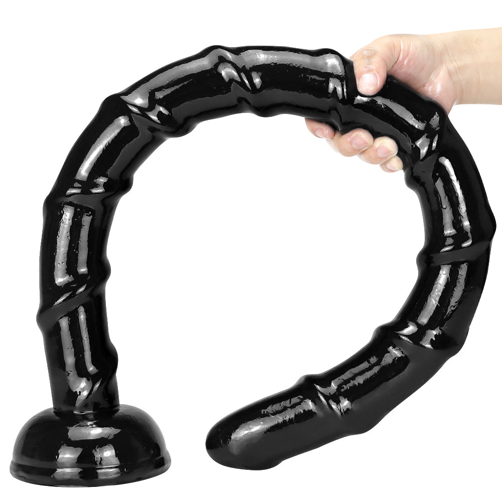 85 CM Extra Long Black Tentakel Dildo