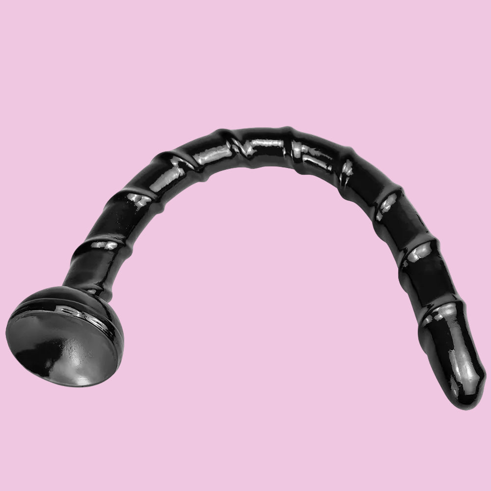 85 CM Extra Long Black Tentakel Dildo