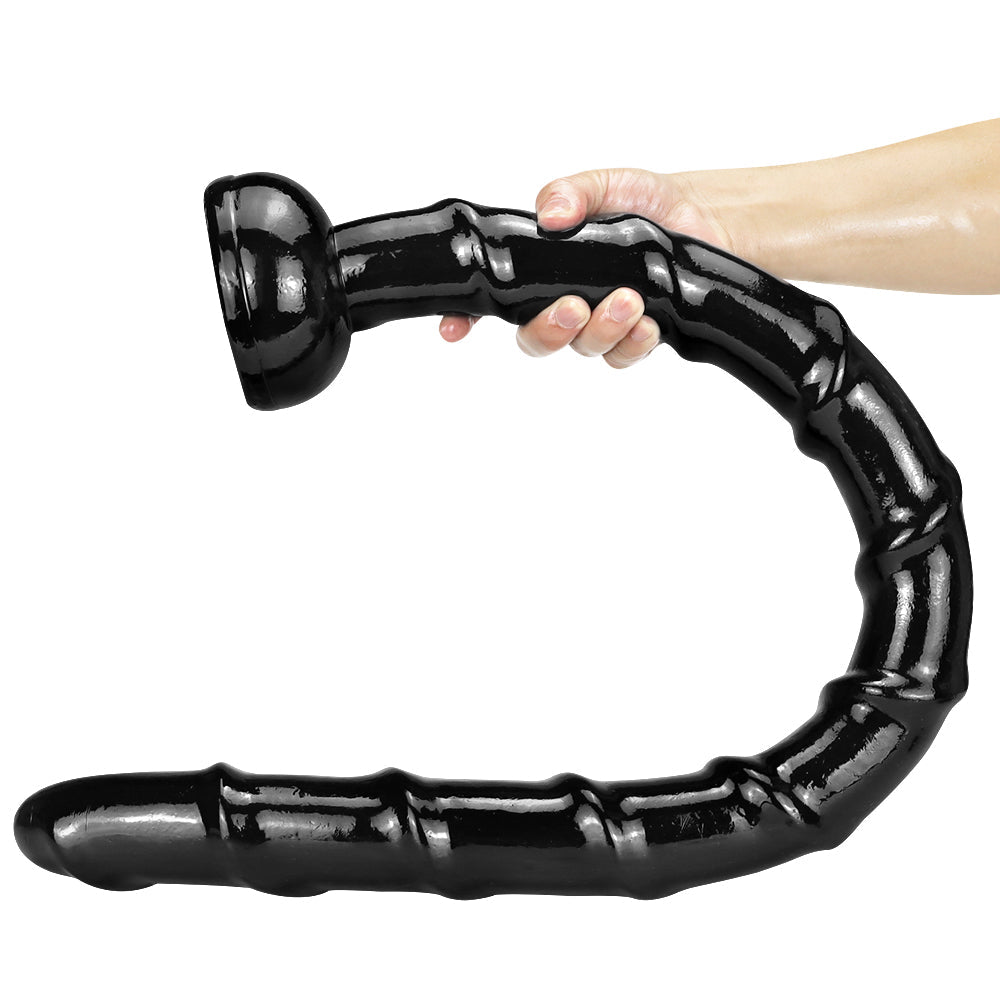 85 CM Extra Long Black Tentakel Dildo