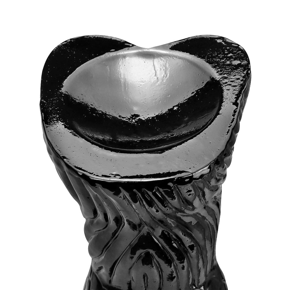37 CM Black Larger Huge Dragon Dildo