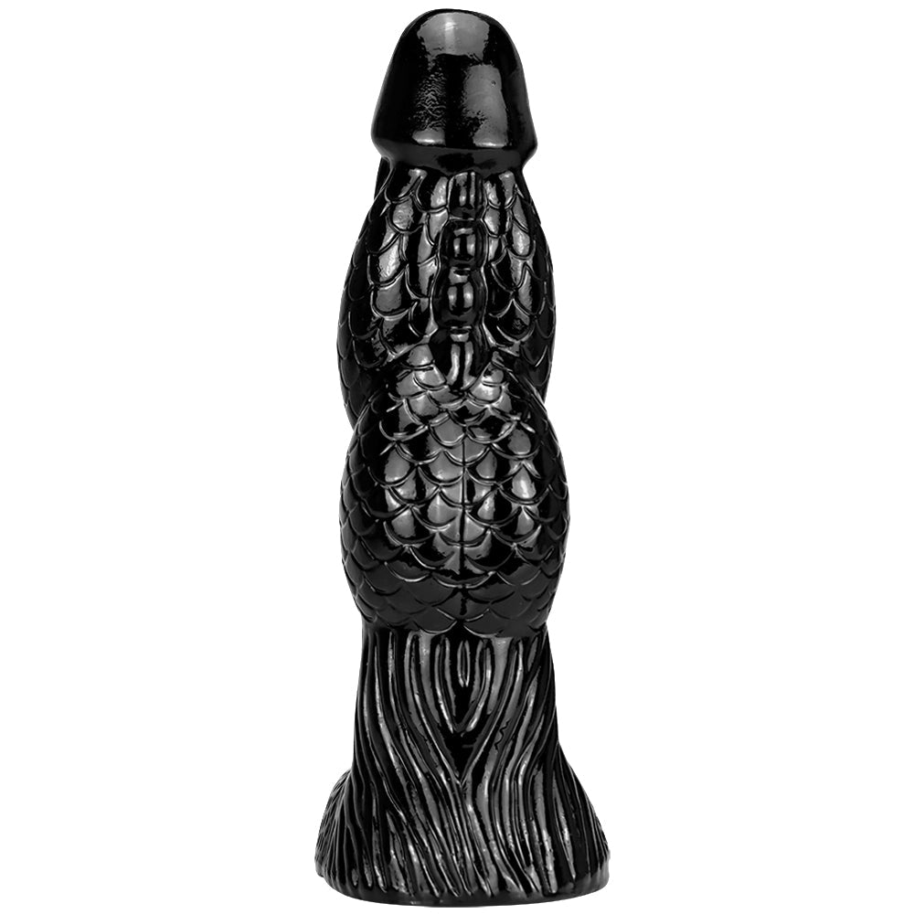 37 CM Black Larger Huge Dragon Dildo