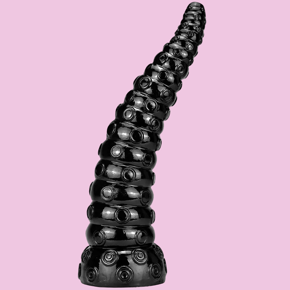 38CM Long Black Monster Tentakel Dildo