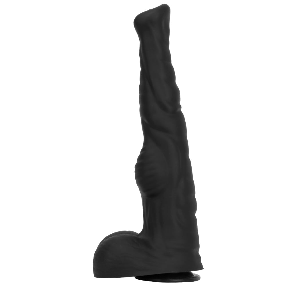 Monster Big Black Saugfuß Horse Dildo