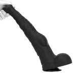 Monster Big Black Saugfuß Horse Dildo
