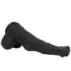 Monster Big Black Saugfuß Horse Dildo