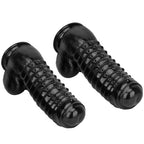 Noppen Dick Black Dragon Dildo mit Suction