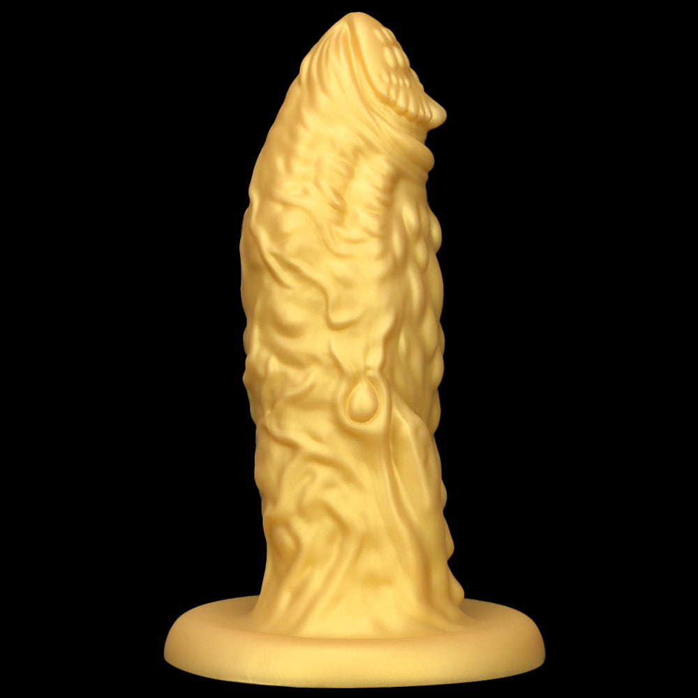 33 CM Gold Silikon Dragon Dildo Dick Buttplug
