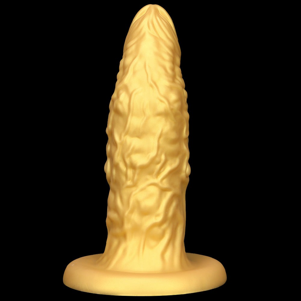 33 CM Gold Silikon Dragon Dildo Dick Buttplug