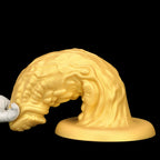 33 CM Gold Silikon Dragon Dildo Dick Buttplug