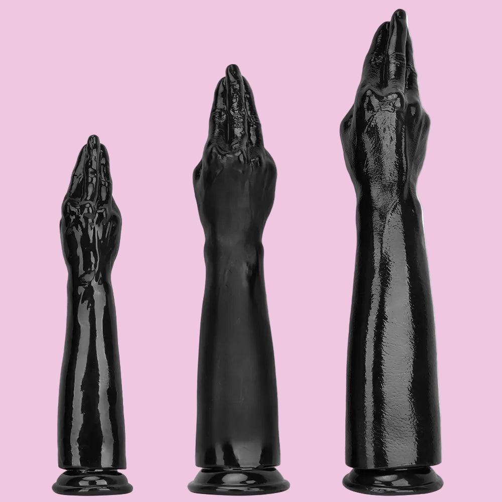 Schwarz Long Lebensgroße Fisting Dildo Anal Plug