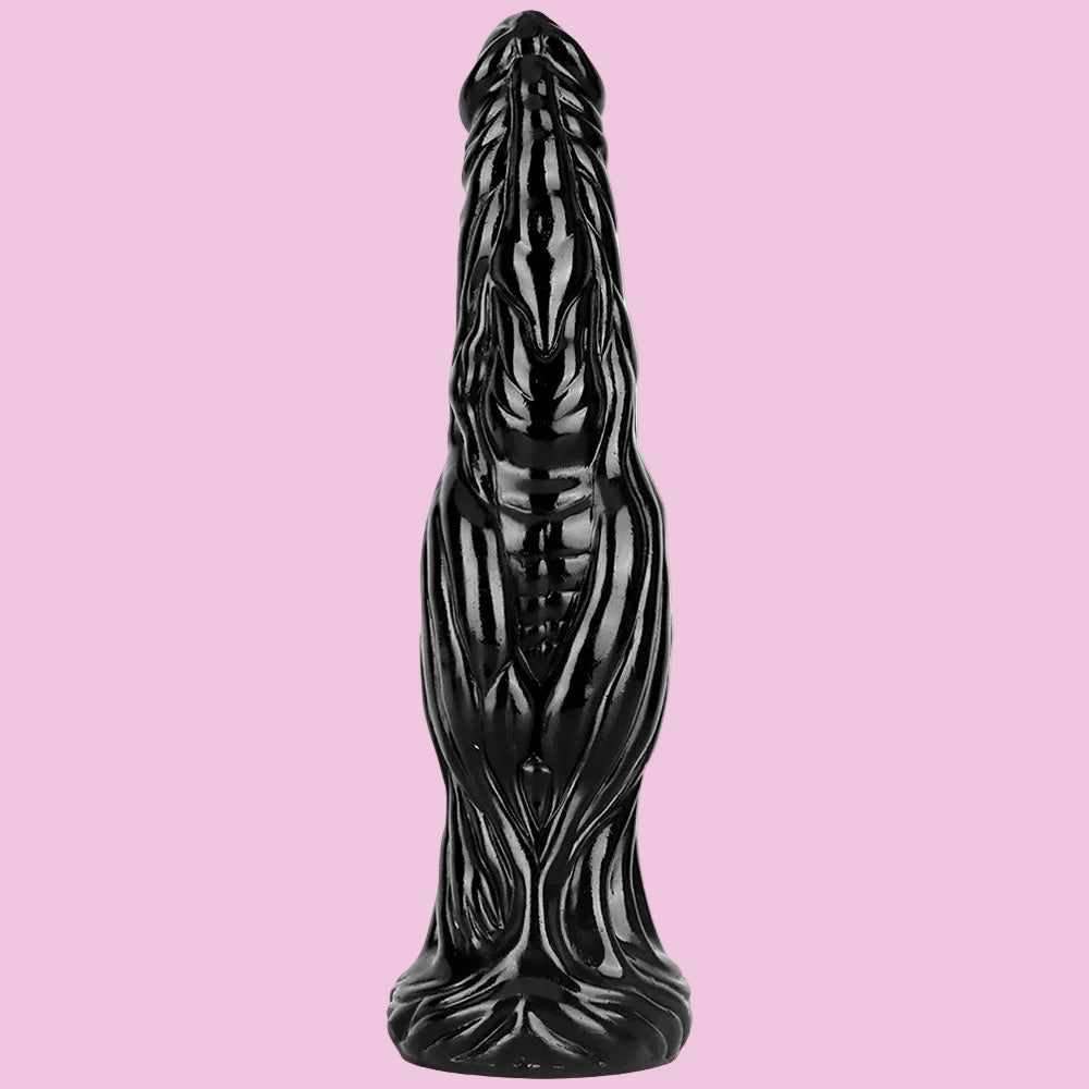 Breit Monster Black Larger Dragon Dildo