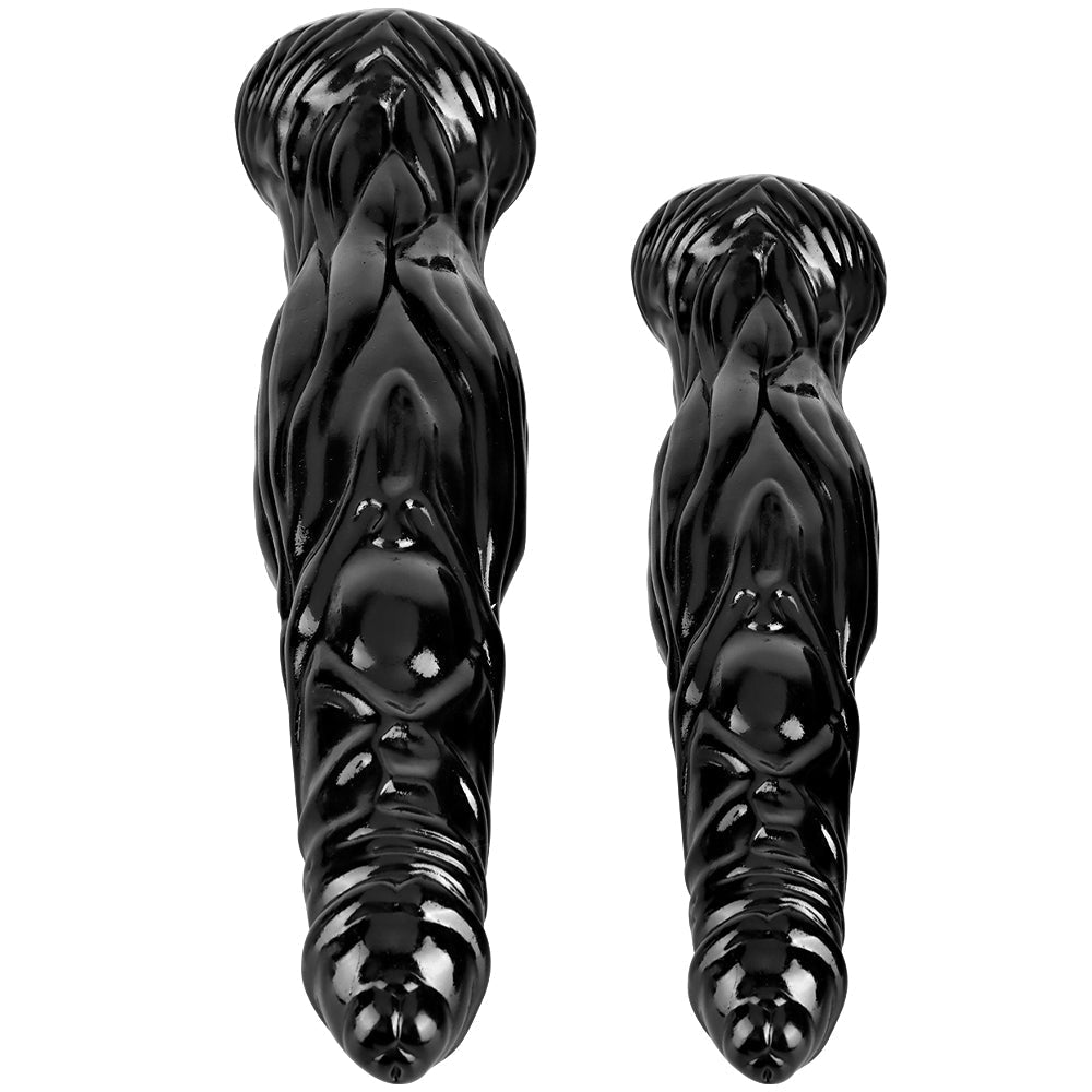 Breit Monster Black Larger Dragon Dildo
