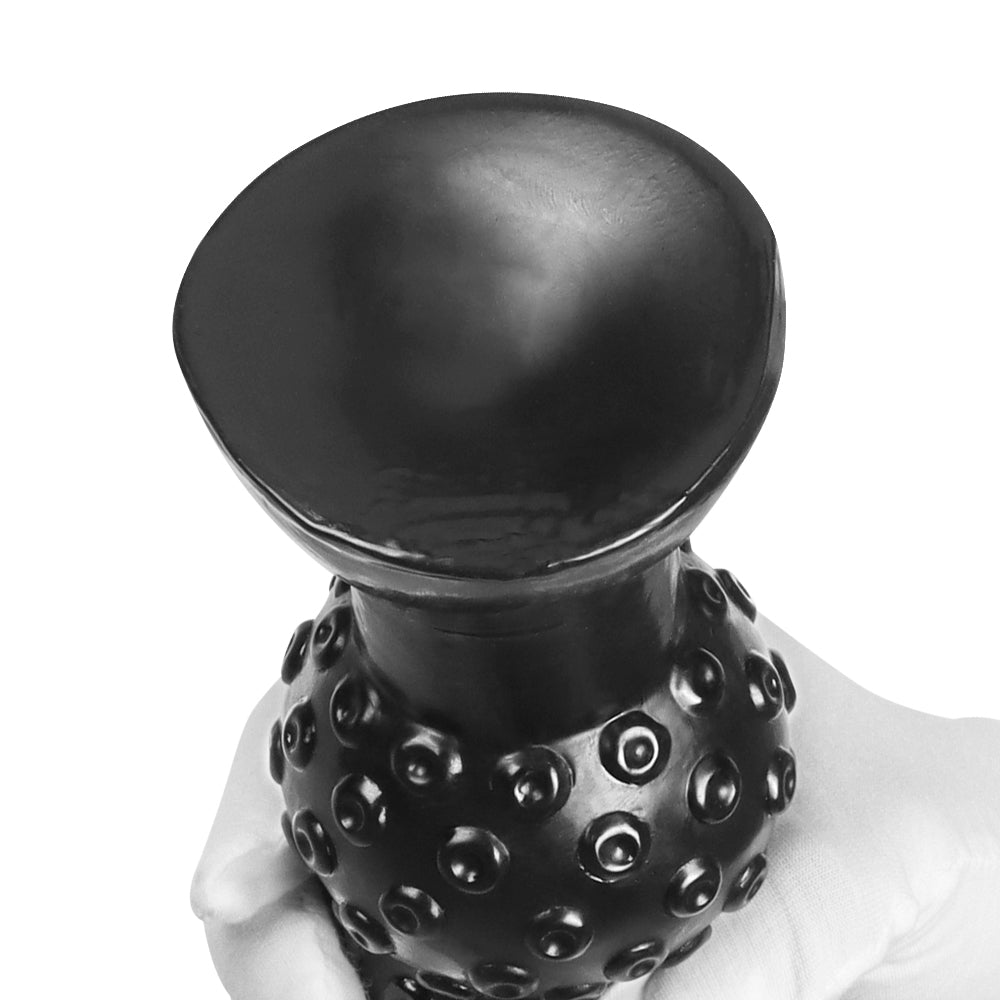 Black 5 Beads Monster Tentakel Dildo