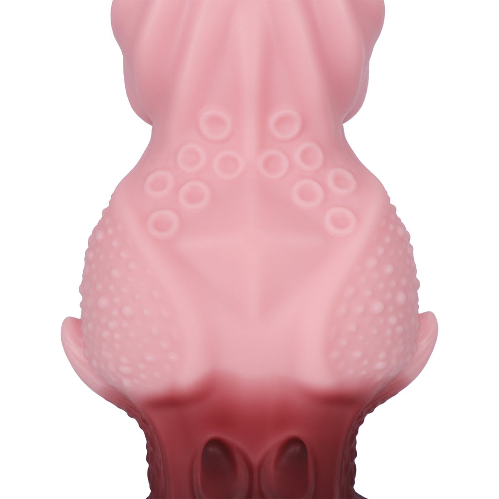 Big Rosa Knotted Monster Anal Dildo