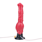 30 CM Squirting Rot Silicon Aufblasbarer Penis Horsedildo