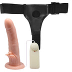 Klitoris Stimulation Lesbian Strap On mit Vibration